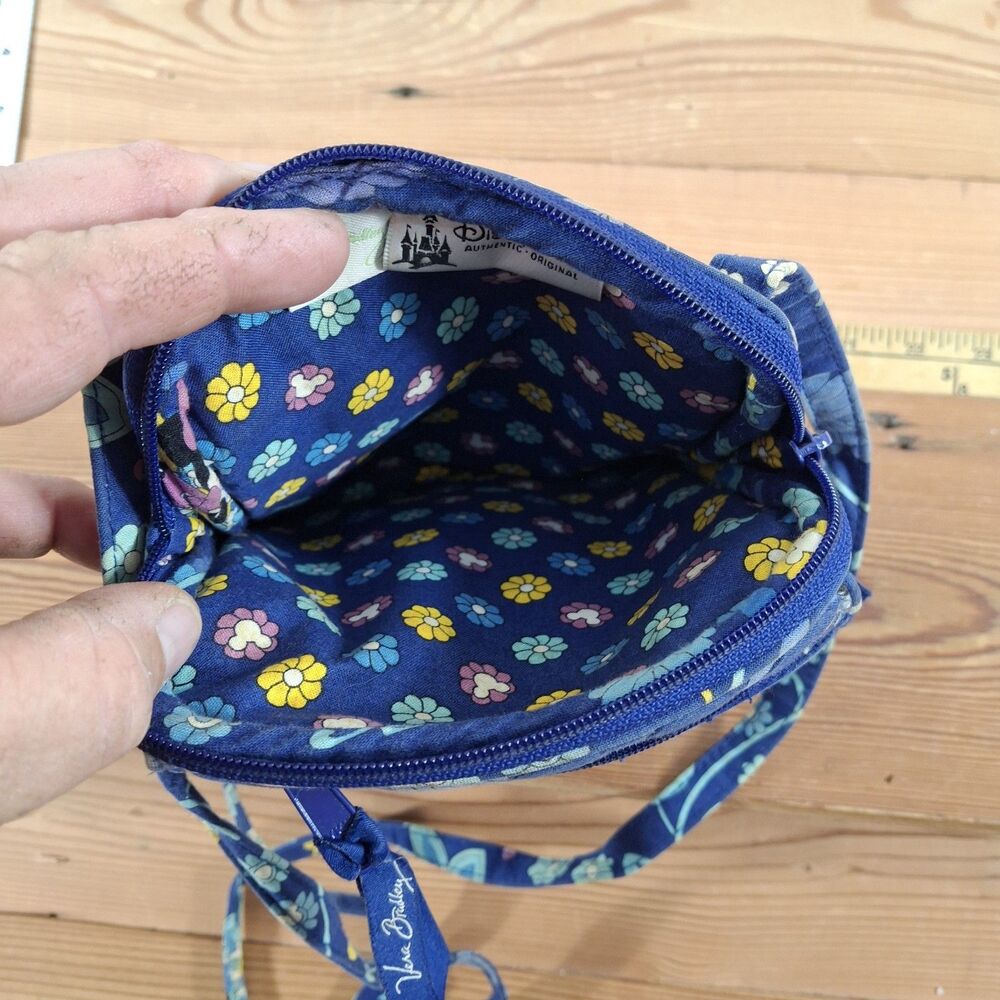 Disney Parks Vera Bradley Crossbody Bag Mickey And Minnie Mouse - Picture 4 of 5